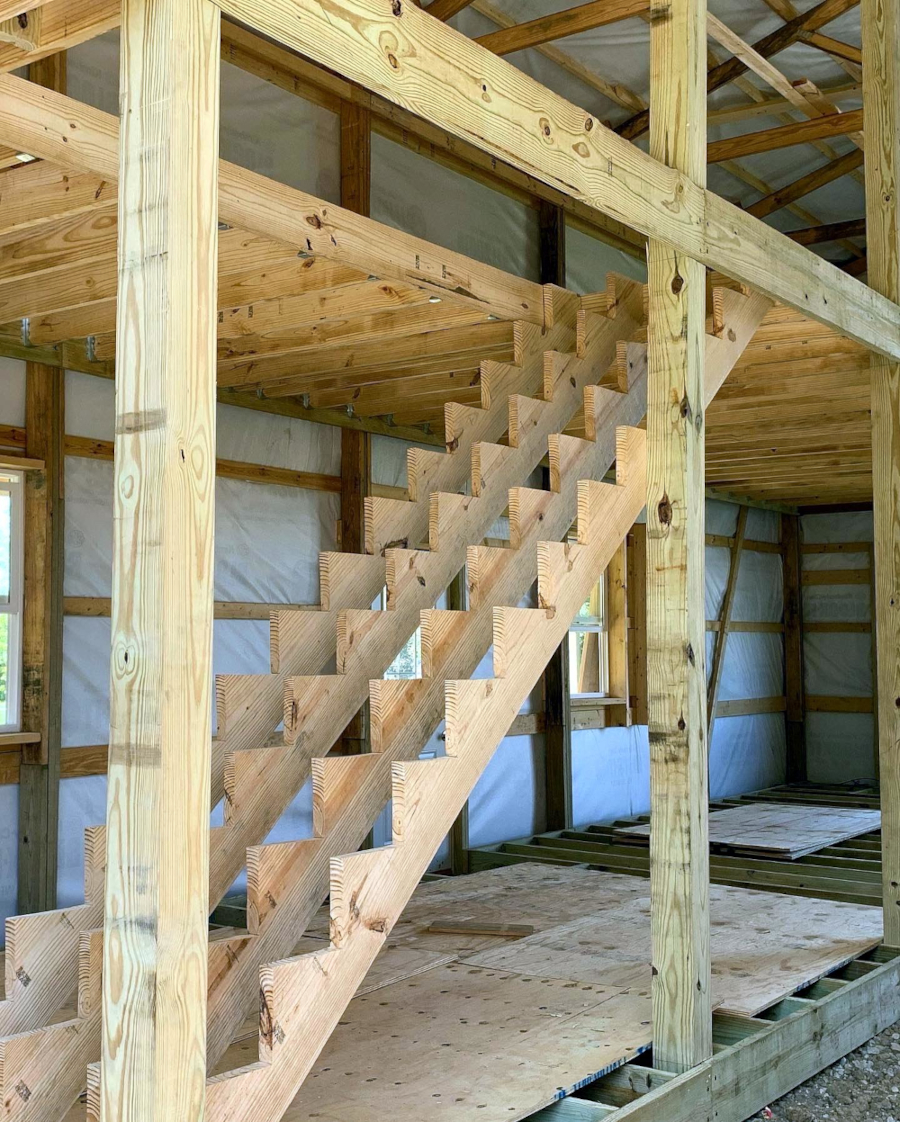 Barn Stairs